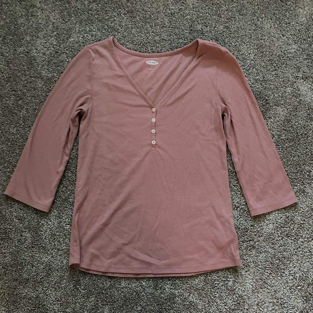 Mauve Knit Top
